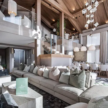 D'exception Avec Sauna, Piscine Chauffee Et Salle De Cinema - Fr-1-570-64 Chalet